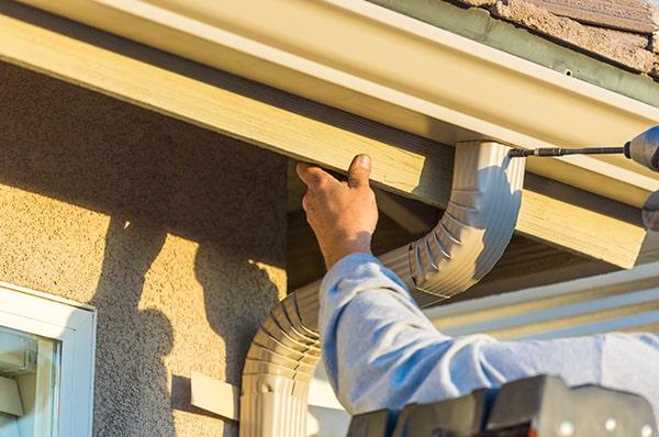 there are various types of gutters available for installation, including aluminum, copper, and vinyl options